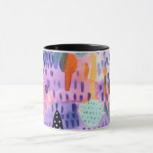 Waterverf droomwereld mok (Midden)