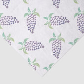 Waterverf druiven tissuepapier (Detail)