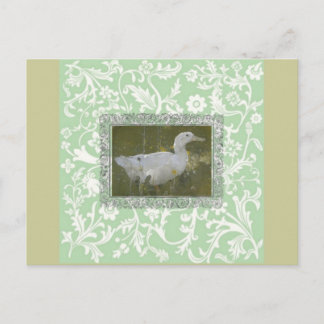Waterverf Duck Briefkaart