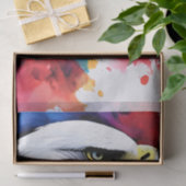 Waterverf Eagle Portret Schilderen Ontkoppeling Tissuepapier (Geschenk)