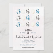 Waterverf Easter Brunch & Egg Hunt Uitnodiging (Voorkant)