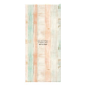 Waterverf Easter Egg Hunt Party Menu (Achterkant)