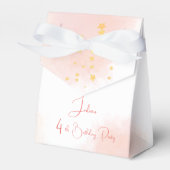 Waterverf egel Kinderen van Birthday Bedankdoosjes (Voorkant Zijde)