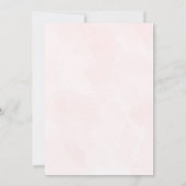 Waterverf Eiffeltoren tweede verjaardagsfeest Kaart (Achterkant)