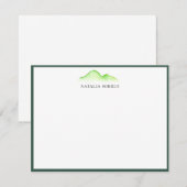 Waterverf Eilanden Notitiekaartje (Voorkant / Achterkant)