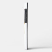 Waterverf Elegant Hummingbird Monogram met naam Case-Mate iPhone Case (Achterkant / Links)