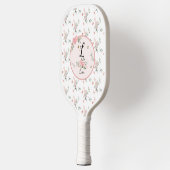Waterverf Elegante Rozen met Vlinders Pickleball Paddle (Links)