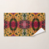 Waterverf en inkt Abstract expressionisme kunst Bad Handdoek (Handdoek)