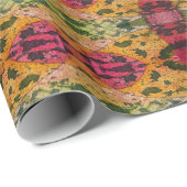 Waterverf en inkt Abstract expressionisme kunst Cadeaupapier (Rol Hoek)