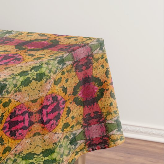 Waterverf en inkt Abstract expressionisme kunst Tafelkleed (Voorbeeld)