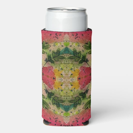 Waterverf en inkt Abstract impressionisme kunst (Seltzer Voorkant)