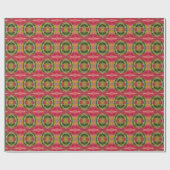 Waterverf en inkt Abstract impressionisme kunst Cadeaupapier (Vlak)