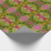 Waterverf en inkt Abstracte impressionistische kun Cadeaupapier (Hoek)