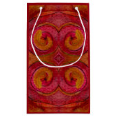 Waterverf en inkt Patroonkunst Abstract Klein Cadeauzakje (Achterkant)