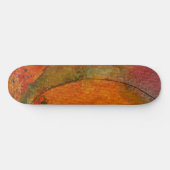 Waterverf en inkt Patroonkunst Abstract Skateboard (Horizontaal)