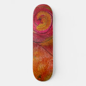 Waterverf en inkt Patroonkunst Abstract Skateboard (Voorkant)