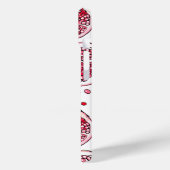 Waterverf- en inktpatroon in poedervorm Case-Mate iPhone case (Achterkant / Links)