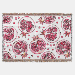 Waterverf- en inktpatroon in poedervorm deken