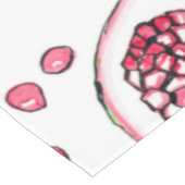 Waterverf- en inktpatroon in poedervorm tafelkleed (Gekanteld)