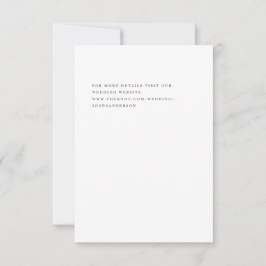 Waterverf en potloodafvoer besparen op de datum save the date (Achterkant)