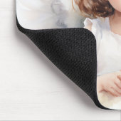 Waterverf engel meisje met Rozen Muismat (Hoek)