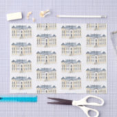 Waterverf Engels Manor Estate Bruiloft Tissuepapier (Craft)