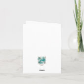 Waterverf Ephemera  Blank Notitiekaartje (Achterkant)