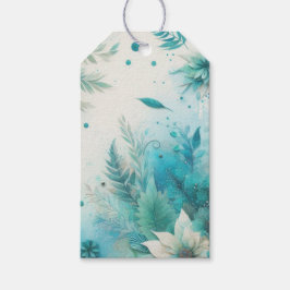 Waterverf Ephemera Gift Label Cadeaulabel