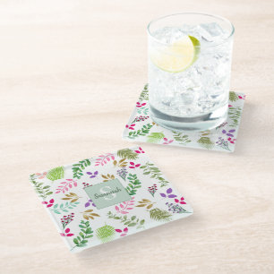 Waterverf Eucalyptus Botanisch Onderzetter