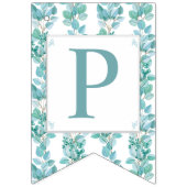 Waterverf Eucalyptus Branches Speciale gelegenheid Vlaggetjes (Derde vlag)