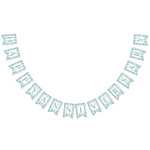 Waterverf Eucalyptus Branches speciale Vlaggetjes