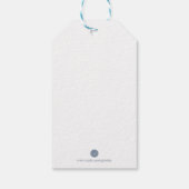 Waterverf Eucalyptus Favor Gift Label Cadeaulabel (Achterkant)