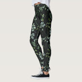 Waterverf Eucalyptus Greenery Leaves Leggings (Links)