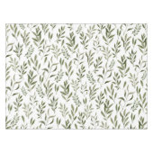 Waterverf Eucalyptus Greenery leest Patroon Tafelkleed (Voorkant (Horizontaal))