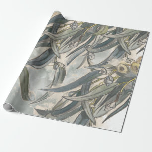Waterverf Eucalyptus Leaves Greenery Cadeaupapier