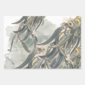 Waterverf Eucalyptus Leaves Greenery Inpakpapier Vel (Voorkant 3)