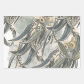 Waterverf Eucalyptus Leaves Greenery Inpakpapier Vel (Voorkant 2)
