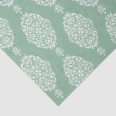 Waterverf Eucalyptus serie ontwerp 8 tissuepapier (Detail)