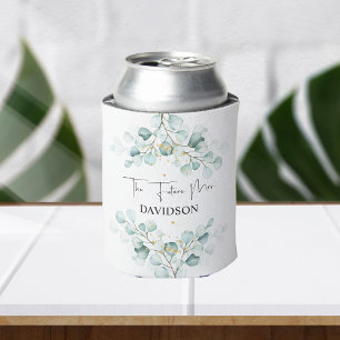 Waterverf Eucalyptus Vrijgezellenfeest Blikjeskoeler