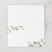 Waterverf Eucalyptus Wedding (Buitenkant ongevouwen)