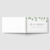 Waterverf Eucalyptus Wedding Gastenboek (Volledig)