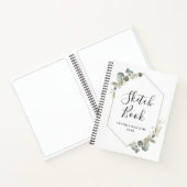 waterverf eucalyptusschetsboek notitieboek (Binnen)