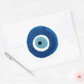 Waterverf Evil Eye (Nazar) Sticker (Envelop)