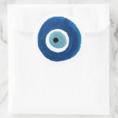 Waterverf Evil Eye (Nazar) Sticker (Tas)