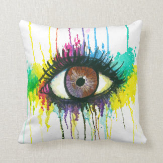 Waterverf Eye Kussen