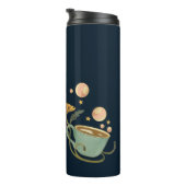 Waterverf Faecore bloemenfeest Thermosbeker (Geroteerd rechts)