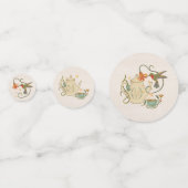 Waterverf Faecore bloementheefeest Confetti (Voorkanten)