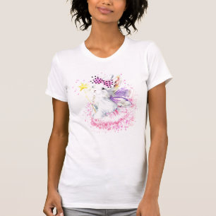 Waterverf Fairy Bunny T-shirt
