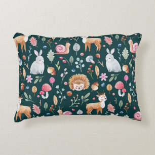 Waterverf Fairy Forest kinderpatroon Accent Kussen