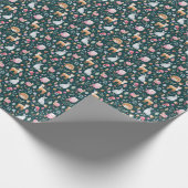 Waterverf Fairy Forest kinderpatroon Cadeaupapier (Hoek)